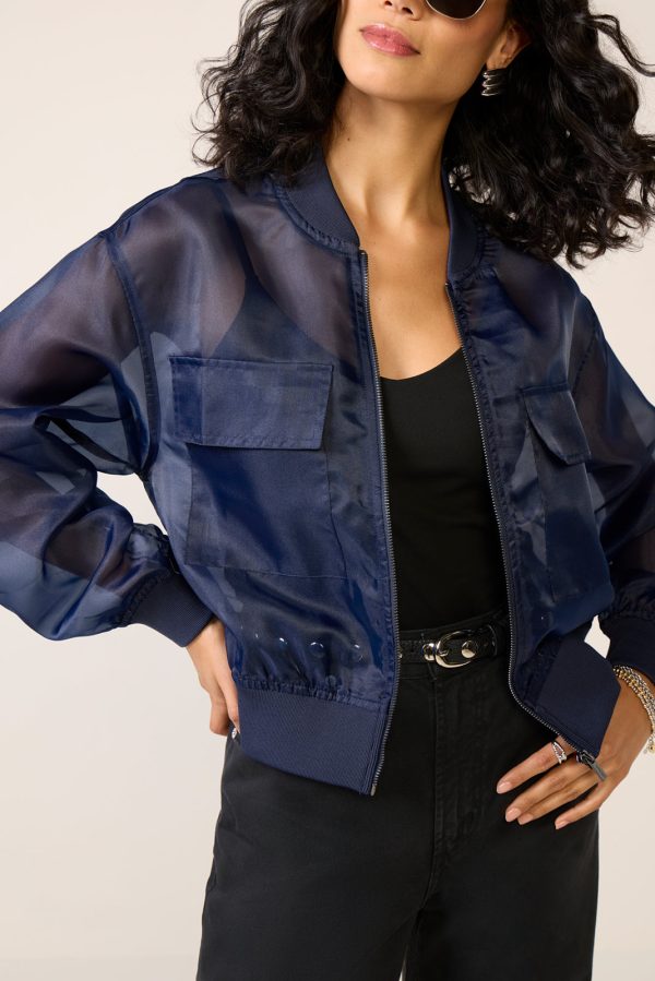 Skyline Organza Bomber - Image 2