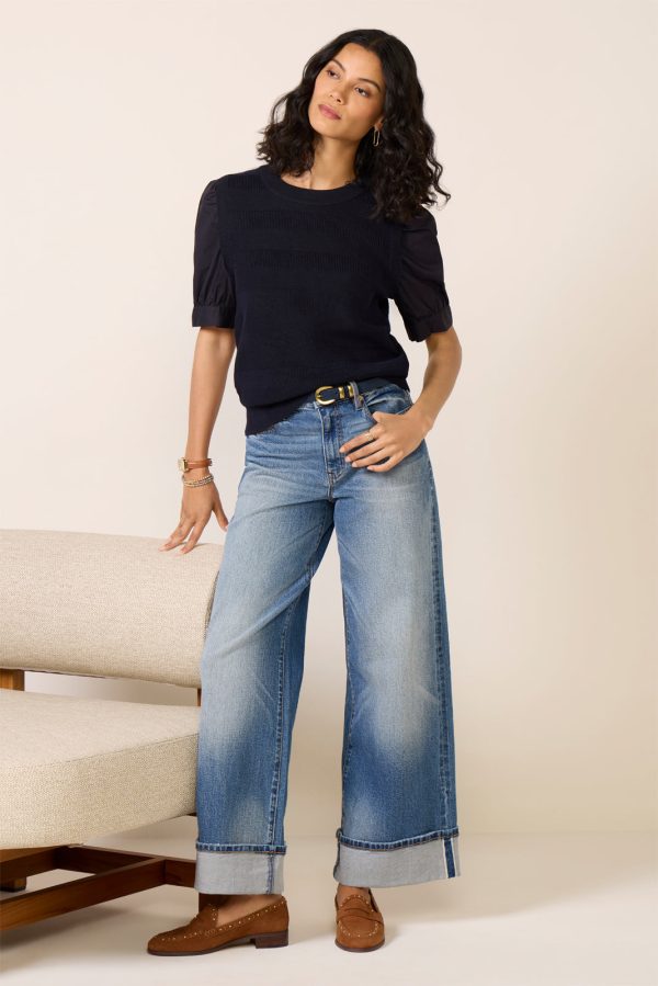 Violet Puff Sleeve TwoFer - Image 5