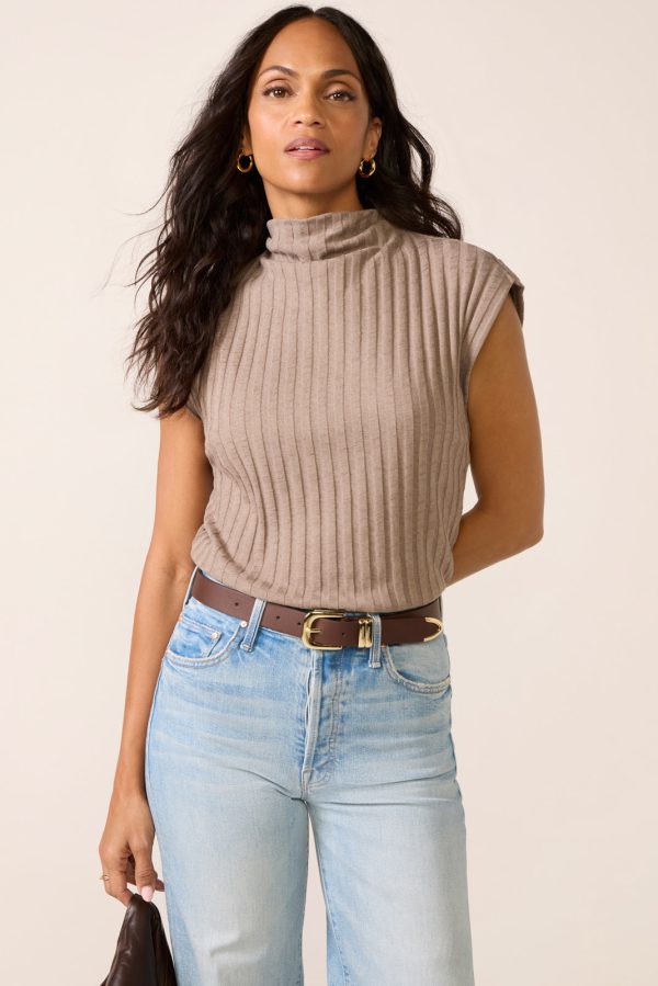 Nara Mock Neck Top - Image 2