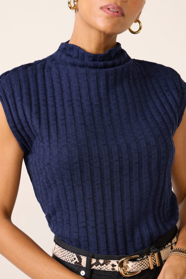 Nara Mock Neck Top - Image 3