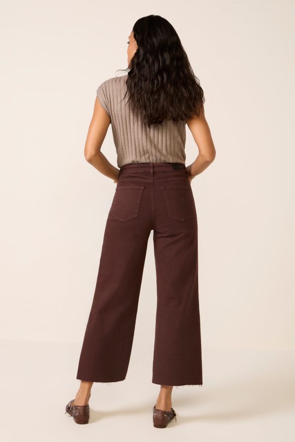 Saige Wide Leg Crop Jean - Image 4