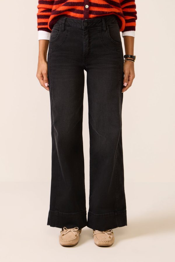 Meg Wide Leg 31` w Double Seaming Jean - Image 6