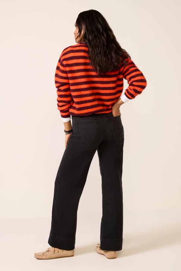 Meg Wide Leg 31` w Double Seaming Jean - Image 4
