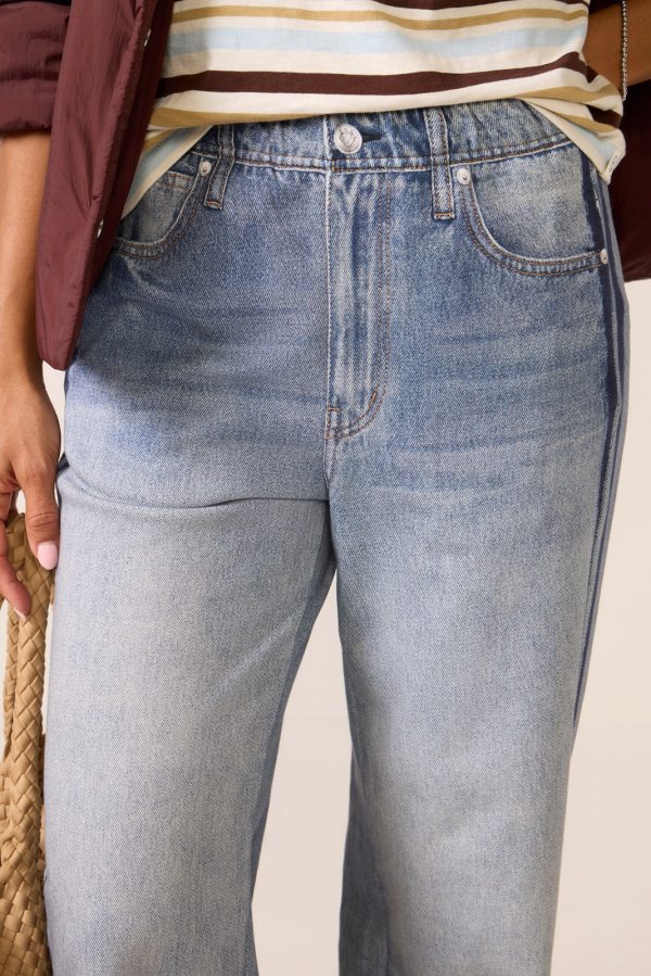 Miramar Terry Wide Leg Track Pant - Image 2