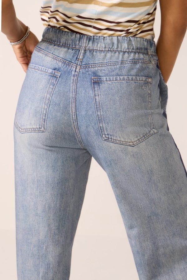 Miramar Terry Wide Leg Track Pant - Image 3