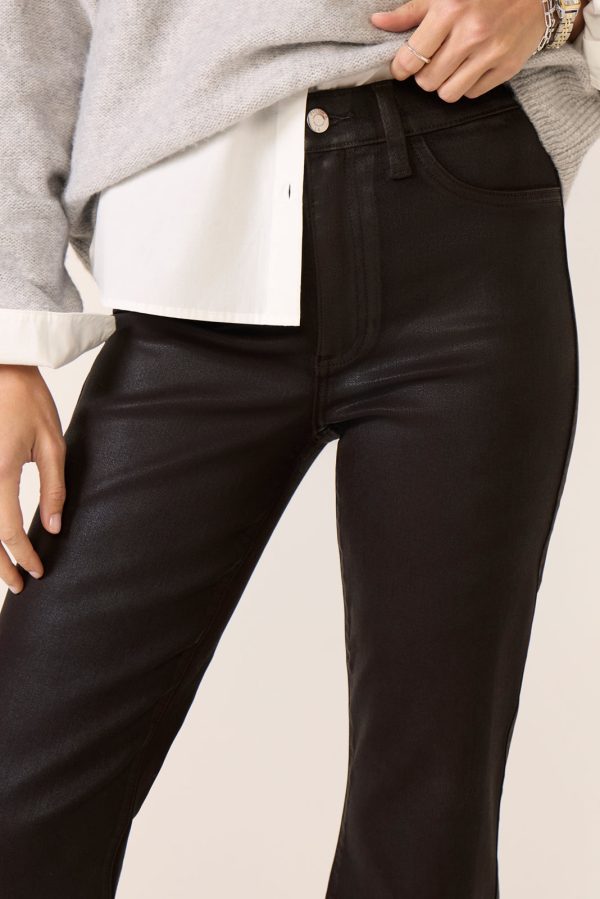 Coated Lennon Crop Bootcut Pant - Image 2