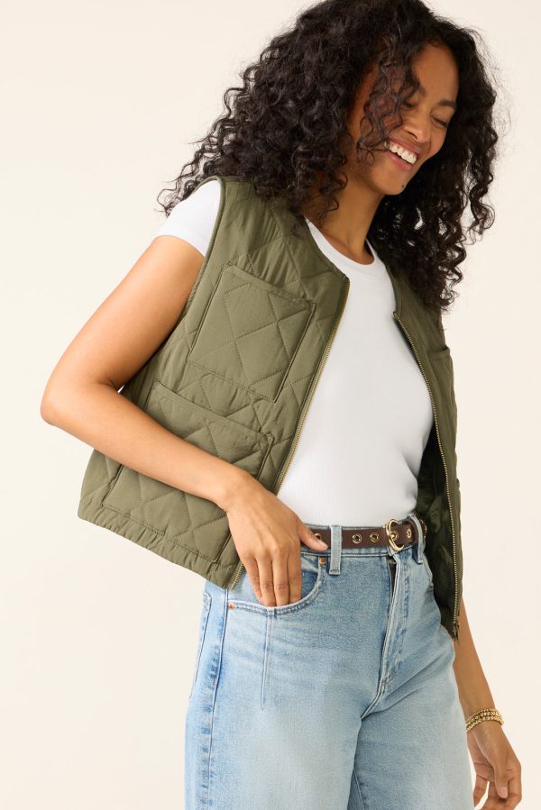 Theo Quilted Vest - Image 5