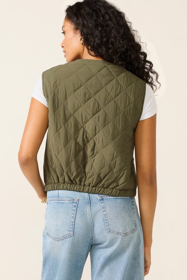 Theo Quilted Vest - Image 4