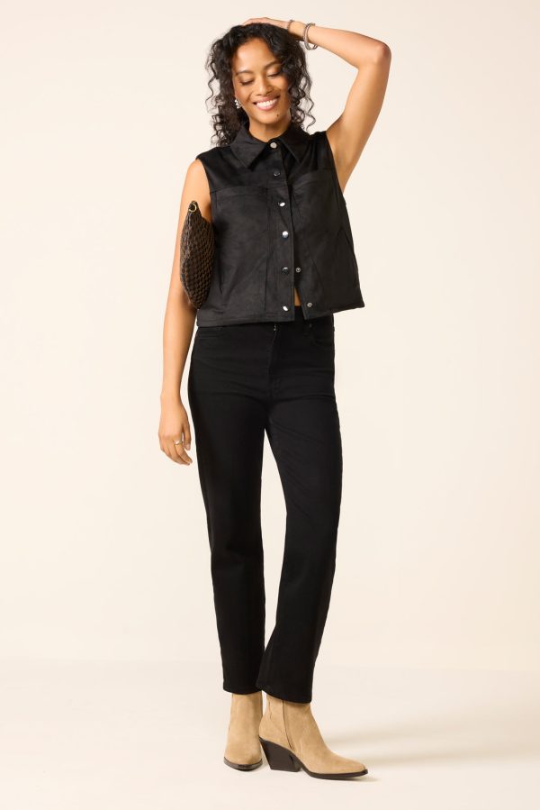 Reagan Faux Suede Vest - Image 2