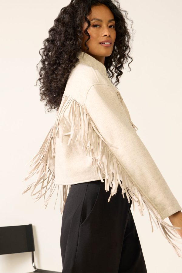 Own It Fringe Jacket - Image 4