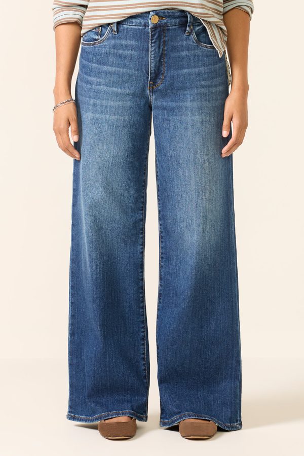 Meg Wide Leg Jean 31` - Image 5