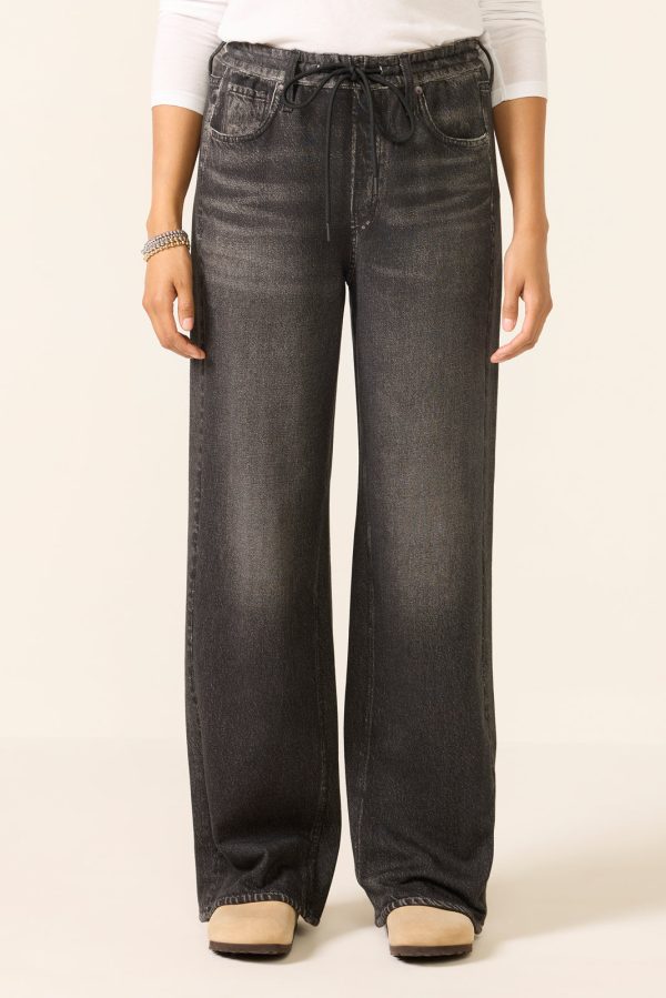 Miramar Drawcord Wide Leg Pant - Image 5