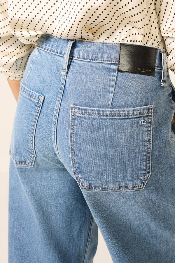 Andi  Ankle Wide Leg Jean - Image 2