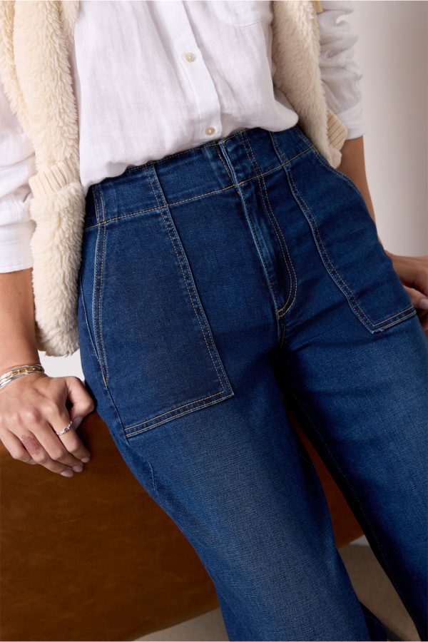 Meg Utility w Raw Hem - Image 2