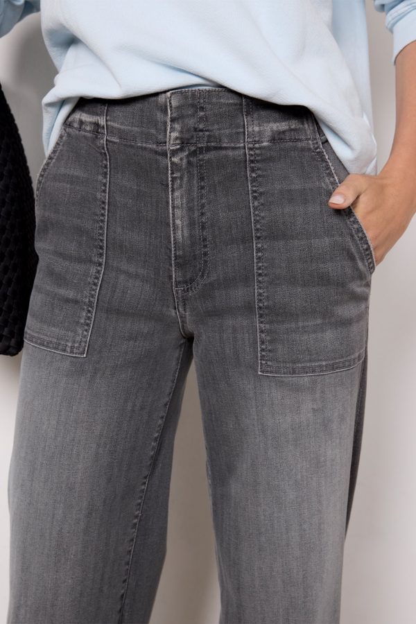 Meg Utility w Raw Hem - Image 2