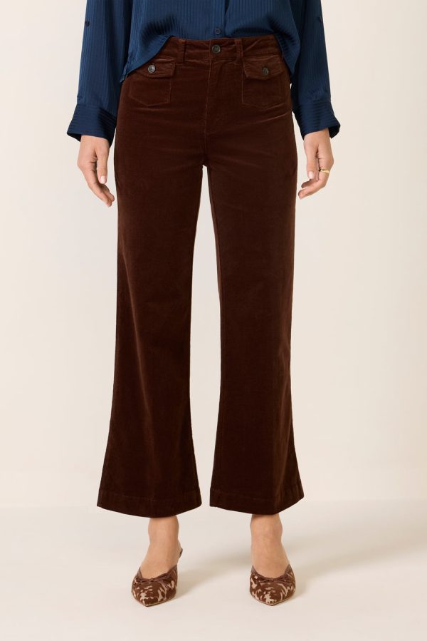 Leenah Bootcut Ankle w Mini Patch Pockets - Image 5