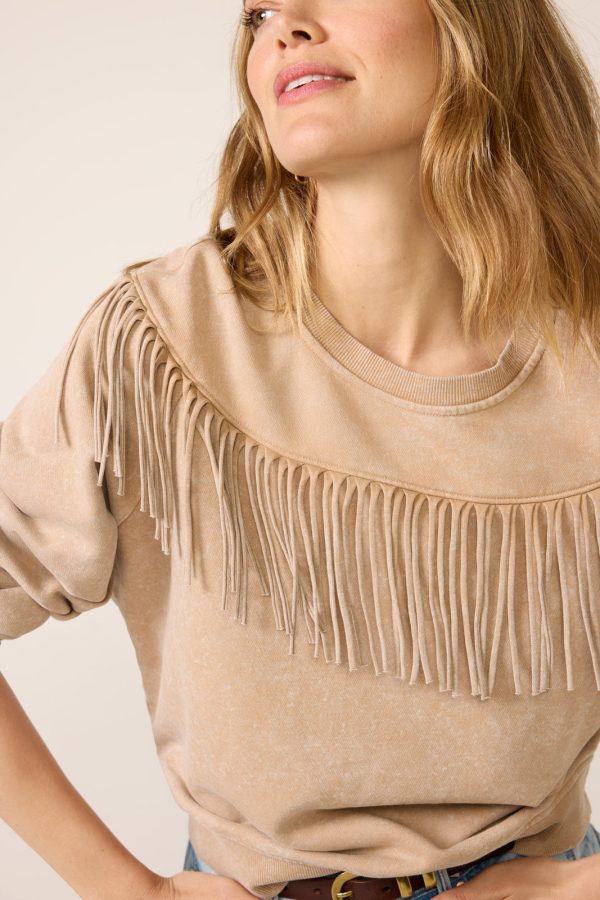 Huxley Fringe Sweatshirt - Image 5