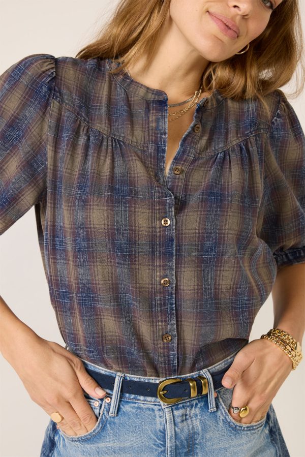 Gracie Puff Sleeve Blouse - Image 2