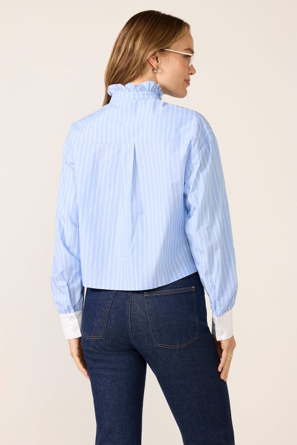 Janna Ruffle Trim Shirt - Image 4