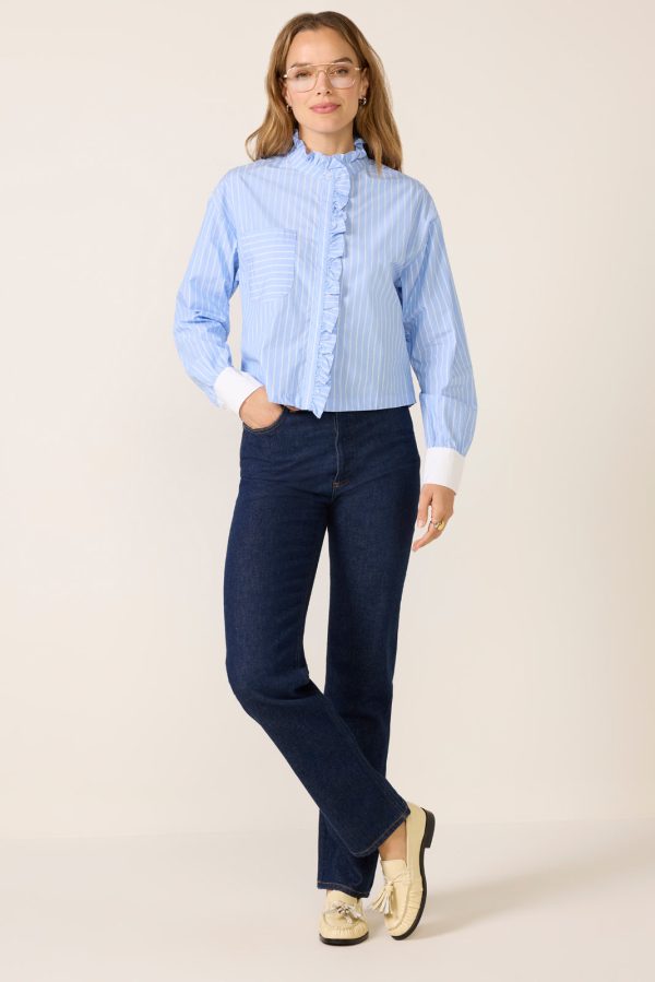 Janna Ruffle Trim Shirt - Image 2