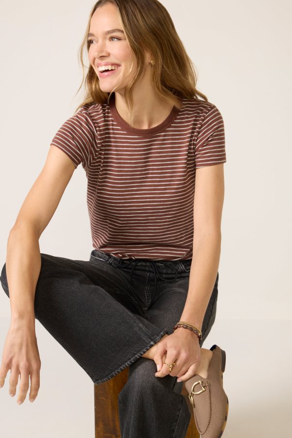 The Slub Stripe Tee - Image 3