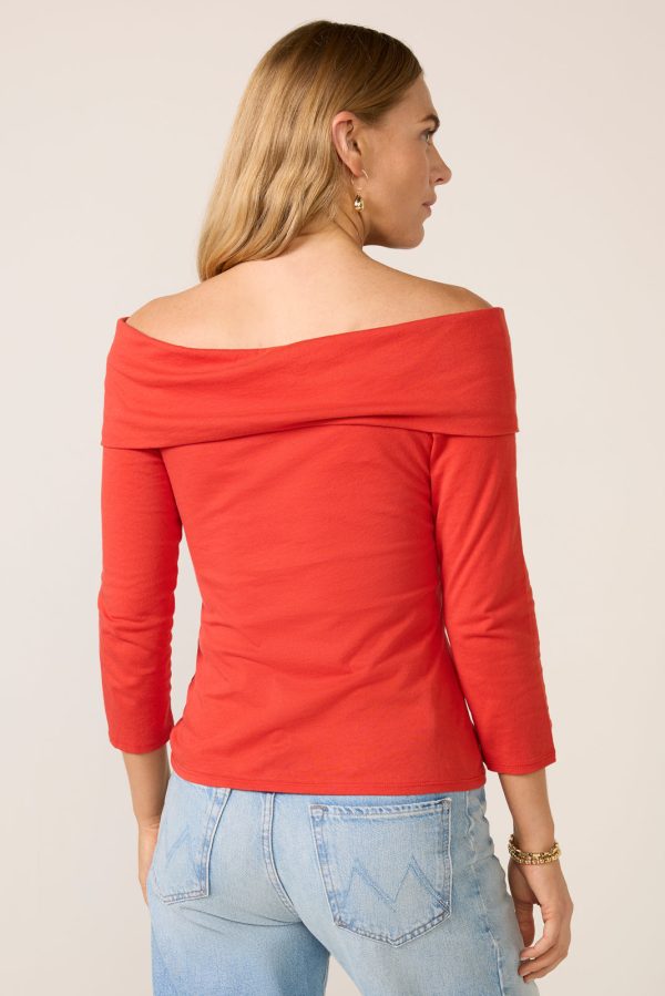 Alexi Off The Shoulder T-Shirt - Image 4