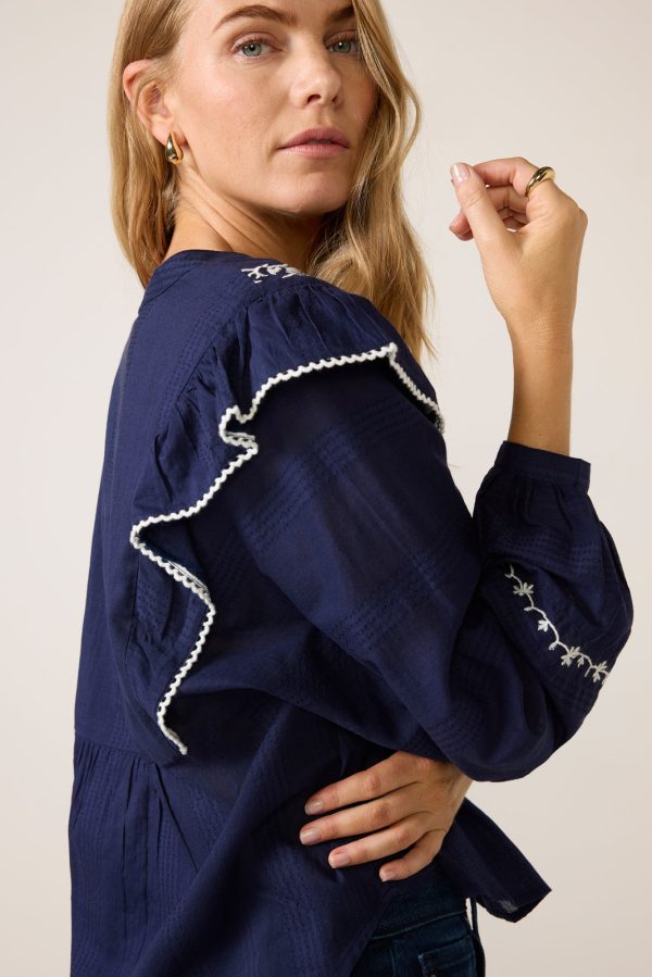 Sydney Embroidered Blouse - Image 3