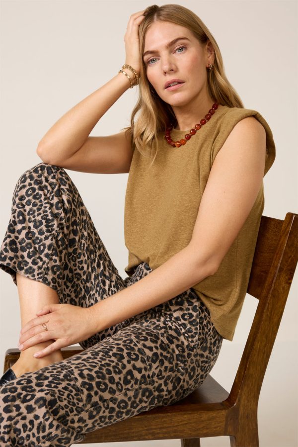 Celine Shoulder Pad Tee - Image 5