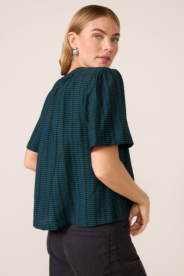 Mackenzie Split Neck Blouse - Image 4