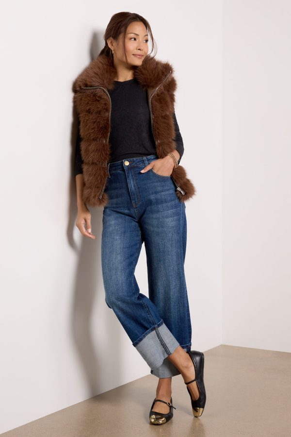 Faux Fur Vest - Image 5
