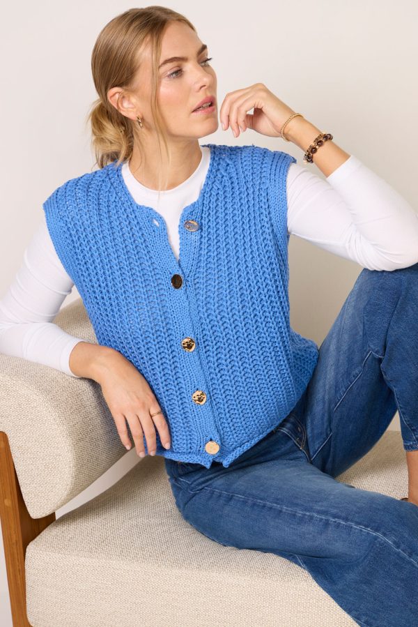 Channing Open Stitch Cardigan - Image 2