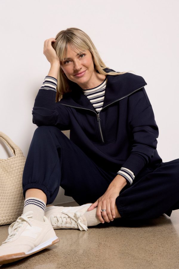 Catherine Half Zip Sweat - Image 6