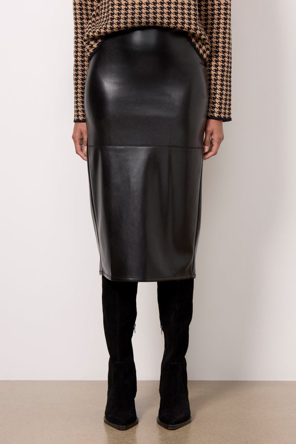 Better Than Leather Midi Skirt - Image 5