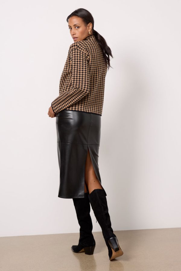 Better Than Leather Midi Skirt - Image 3