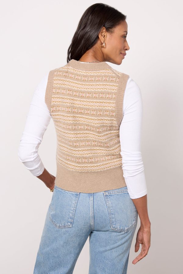 Highland Fair Isle Sweater Vest - Image 4