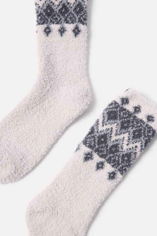 CozyChic Fair Isle Sock - Image 2