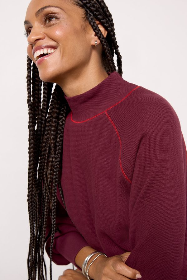 Laney Mock Neck Thermal Top - Image 6