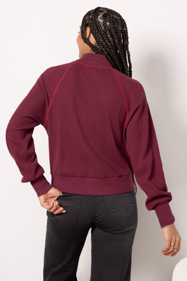 Laney Mock Neck Thermal Top - Image 3