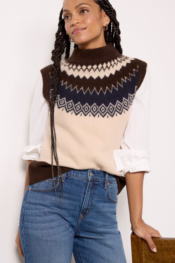 Ida Fairisle vest - Image 6