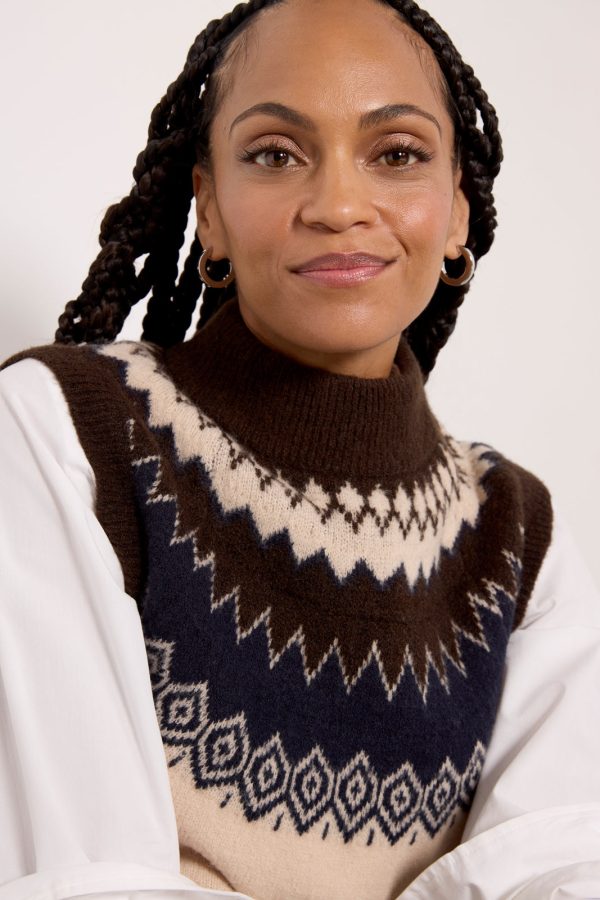 Ida Fairisle vest - Image 3