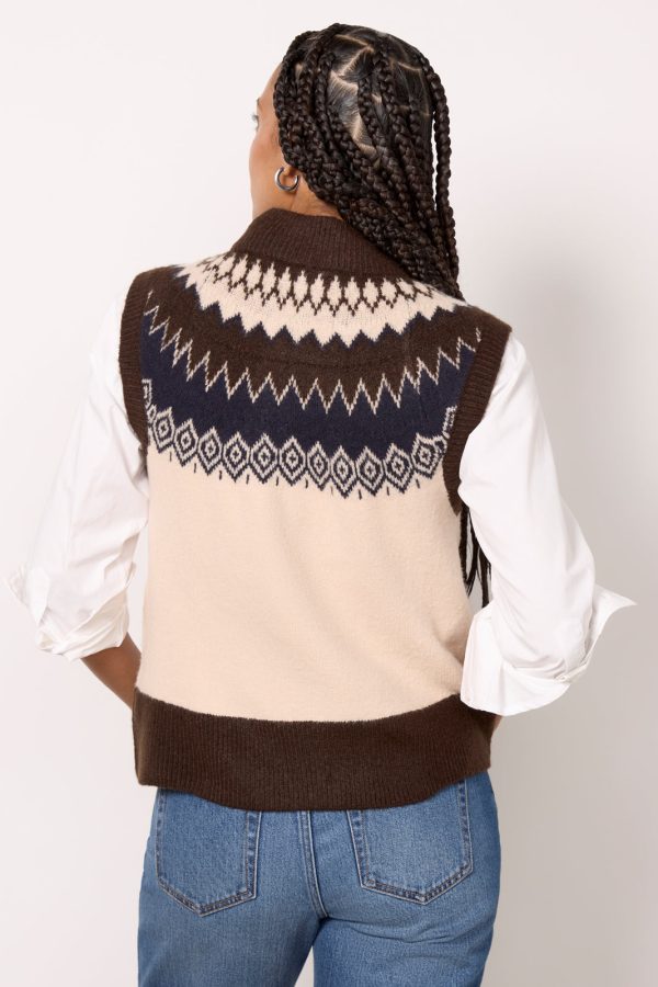 Ida Fairisle vest - Image 4