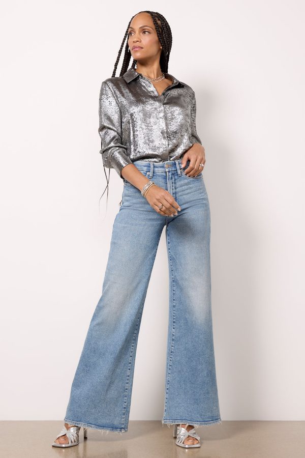 Florence Foil Shirting - Image 2
