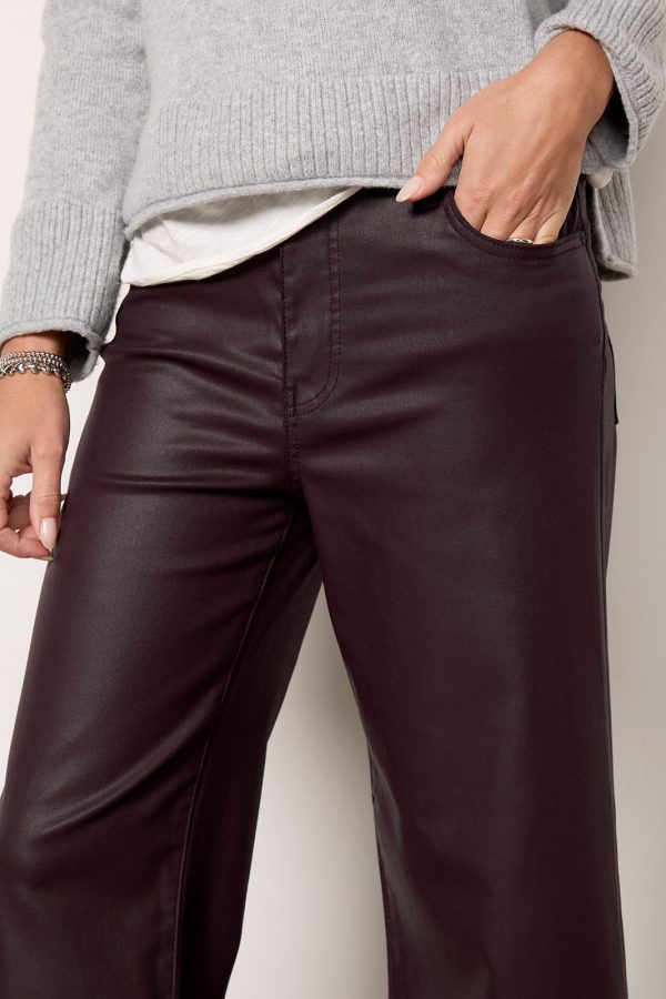 Meg Coated Wide Leg - Image 2
