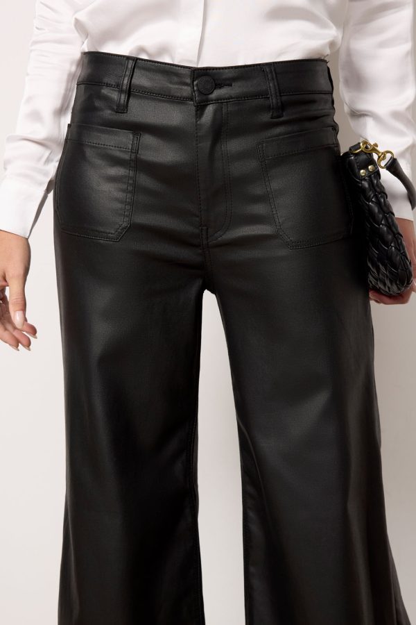 Goldie Coated Wide Leg - Image 2