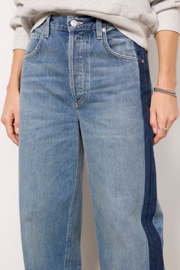 Ayla Baggy w Tuxedo Stripe - Image 2