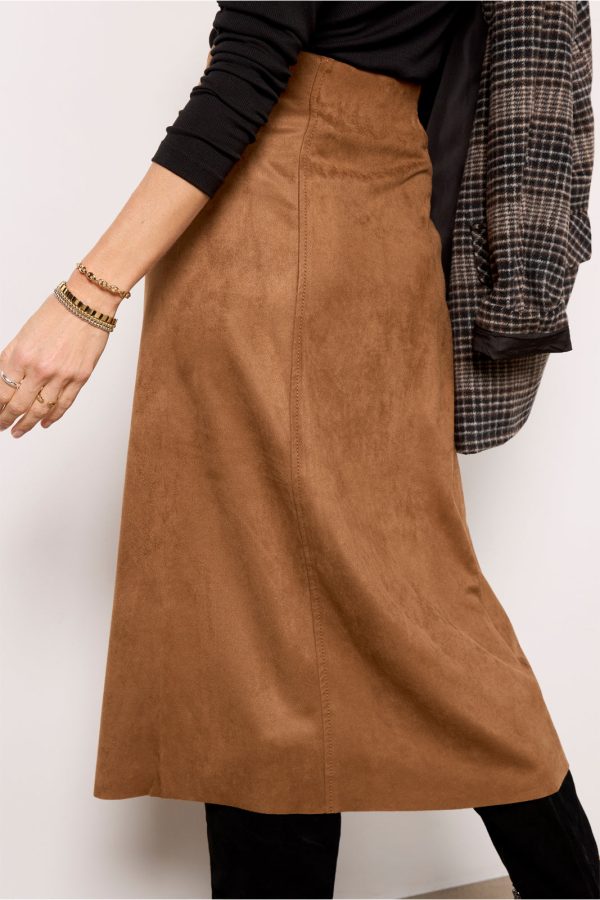 Coco Suede Skirt - Image 3