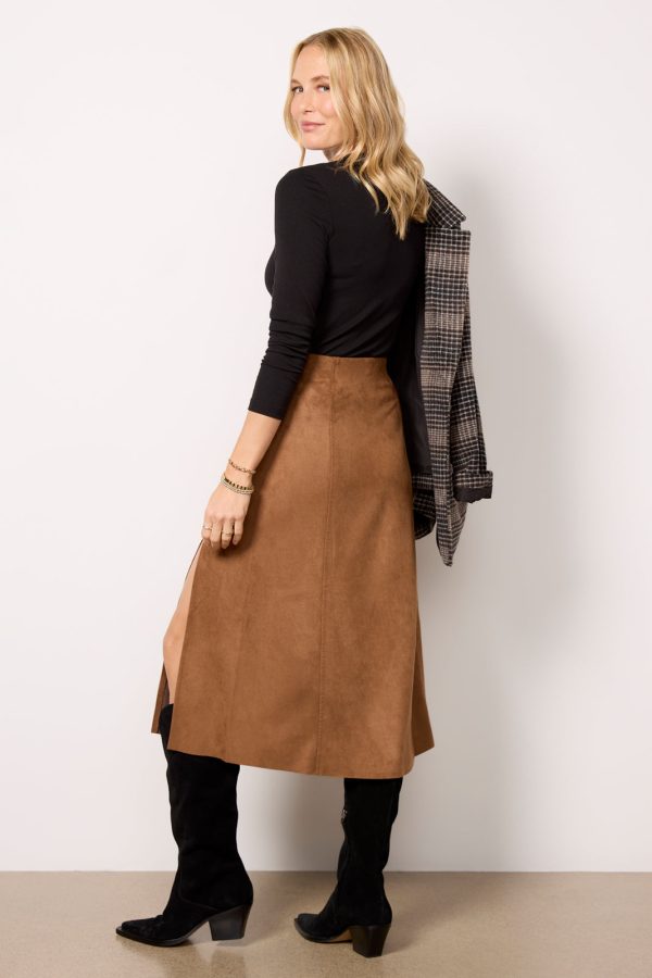 Coco Suede Skirt - Image 4