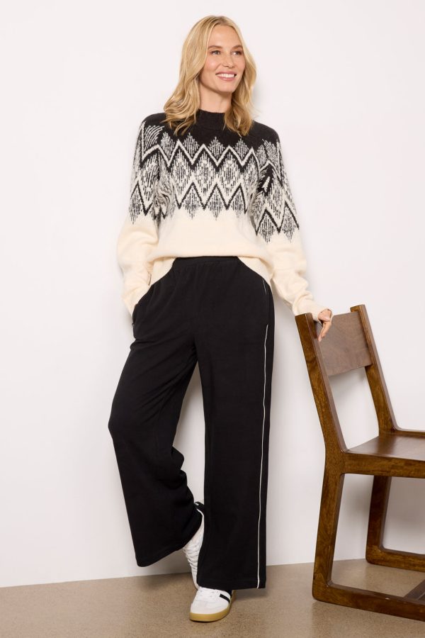 Siren Relaxed Jaquard Sweater - Image 3