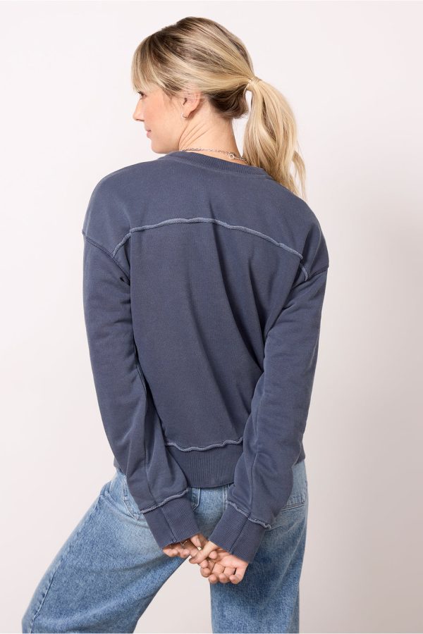Charlize Crew Neck Sweatshirt - Image 4