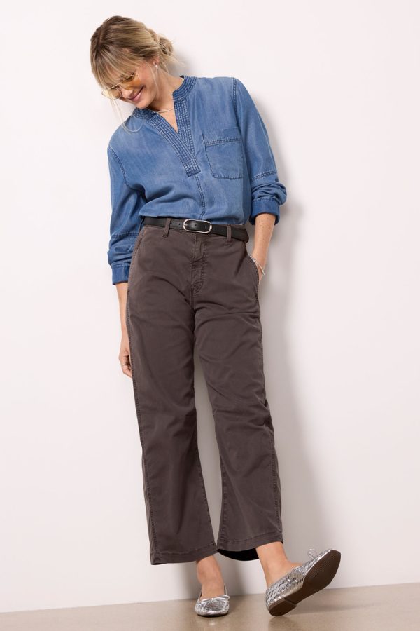Laci Chambray Popover - Image 3